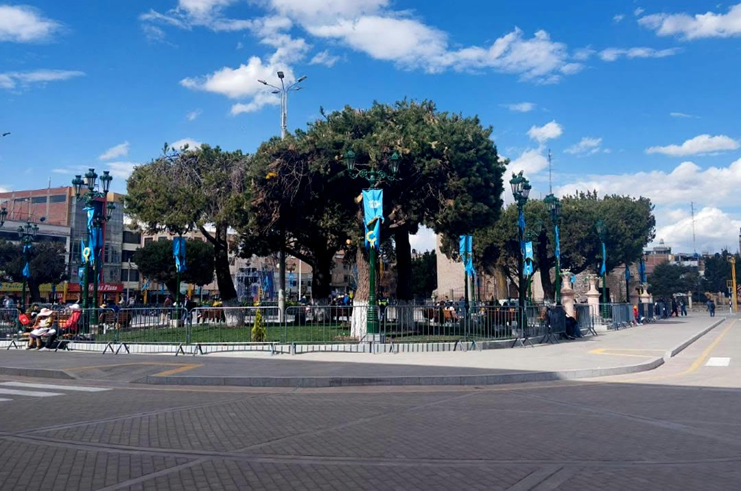 Juliaca: Contraloría advierte serias deficiencias en la millonaria remodelación de la Plaza de Armas